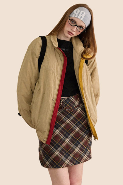 Retro Lapel THICKENED PADDED JACKET