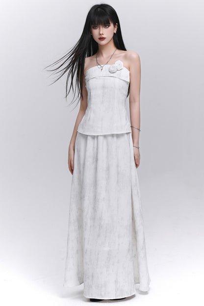 Artistic Summer Skirt Top Set-Up