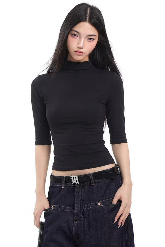 American Black Slim-Fit Top