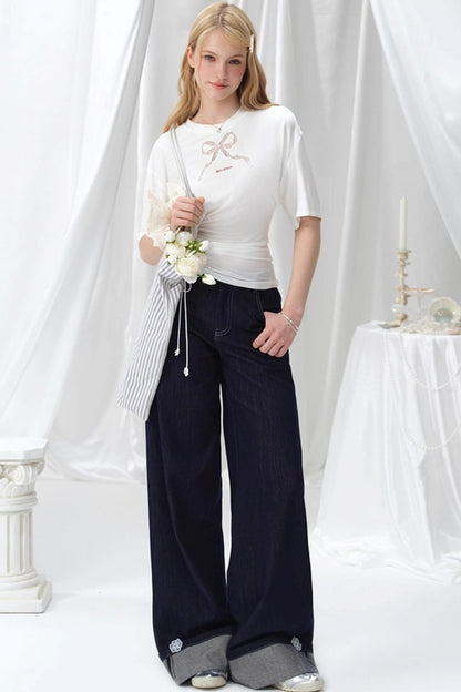 Summer Breeze Wide Leg Jeans