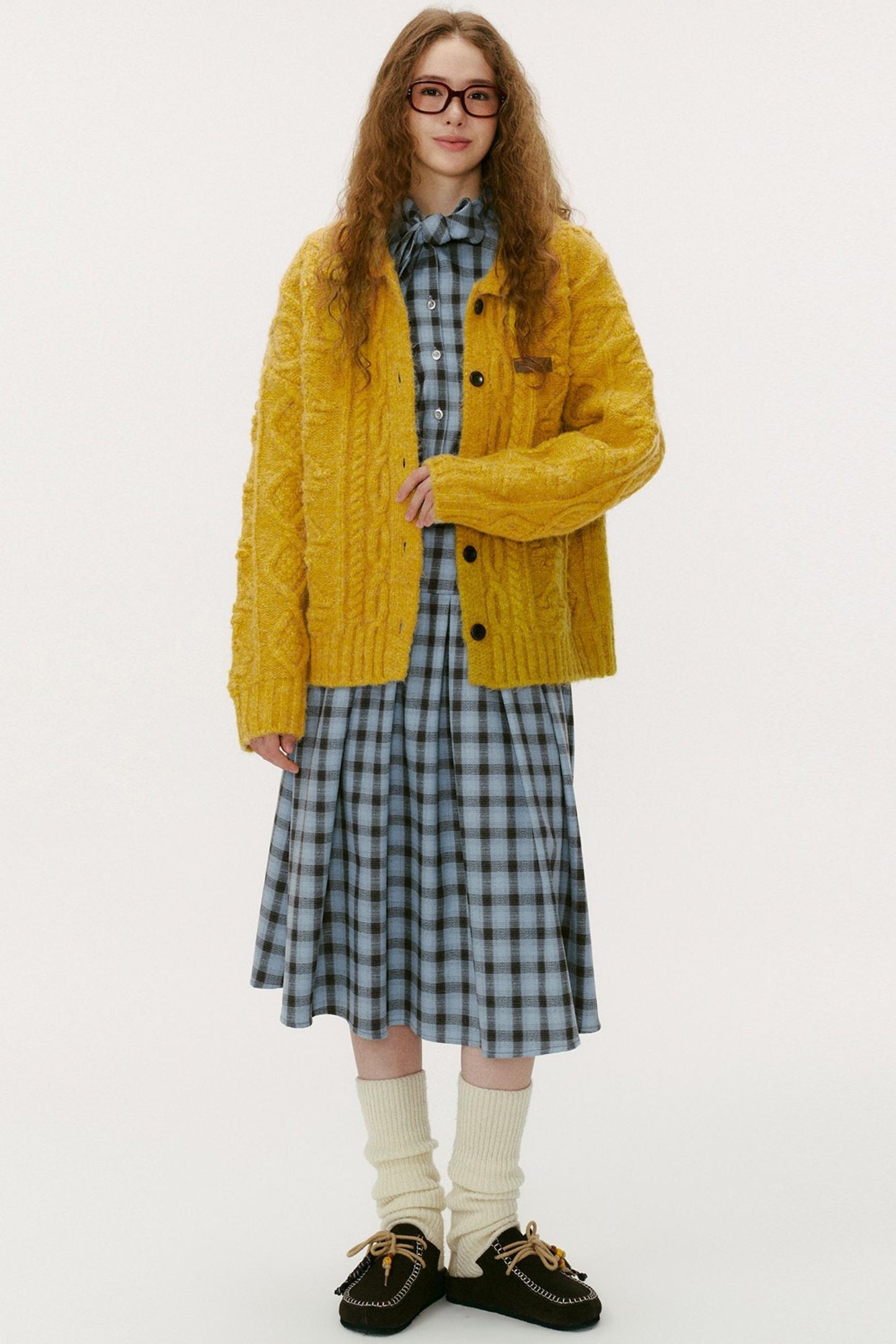 Vintage Cable Knit Sweater