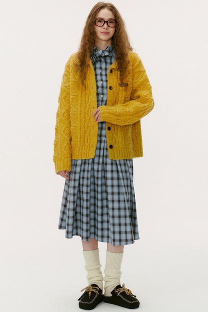 Vintage Cable Knit Sweater