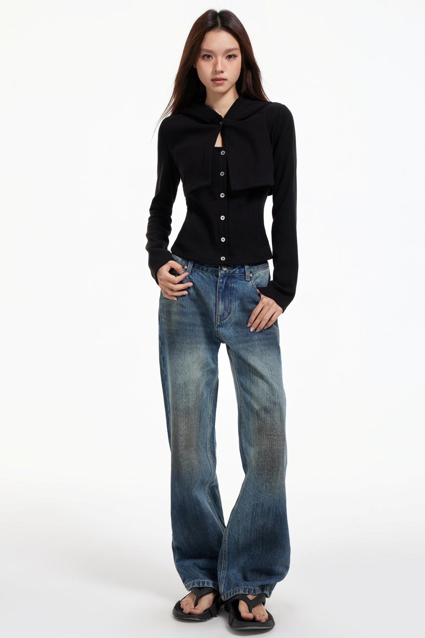 Slim Vintage Pocket Trousers