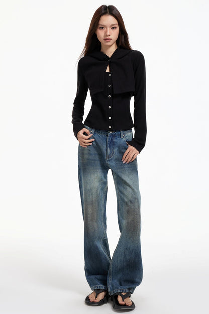 Slim Vintage Pocket Trousers