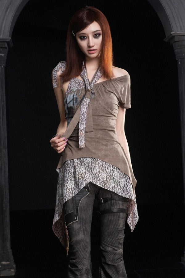 Slant Shoulder Camisole