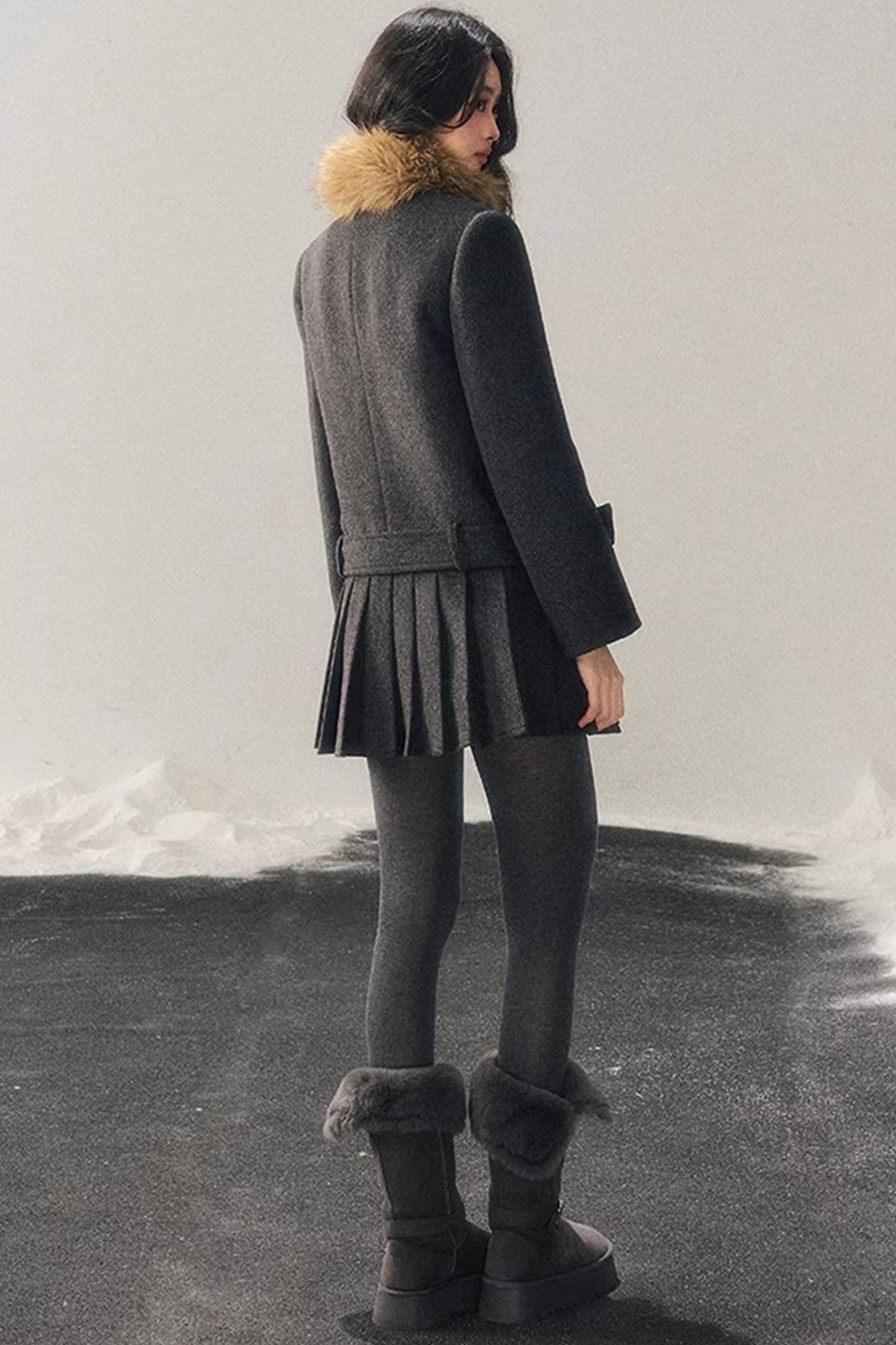 Whispers of Winter Woolen Coat