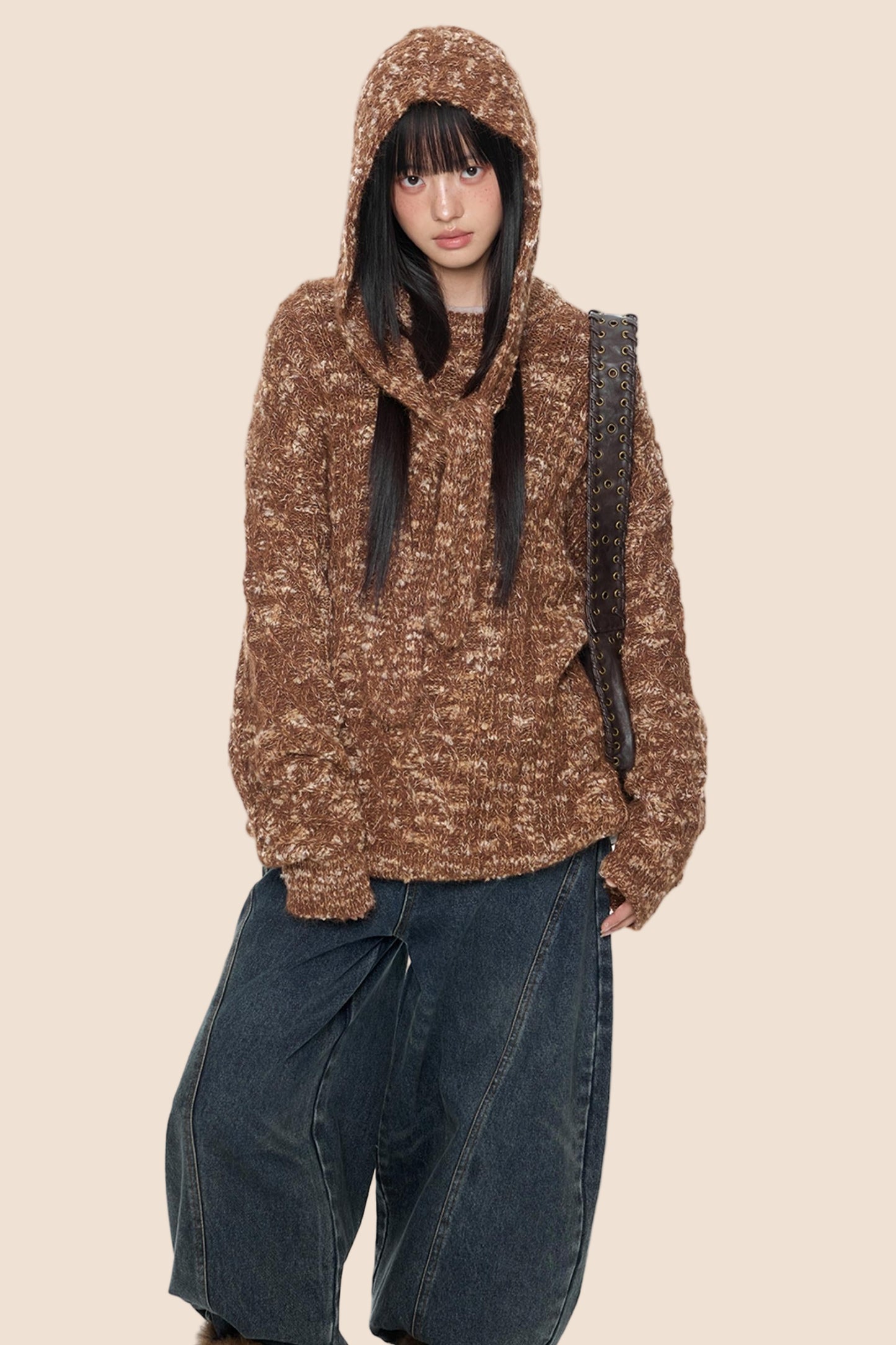 Vintage Knitted Top & Hat Set