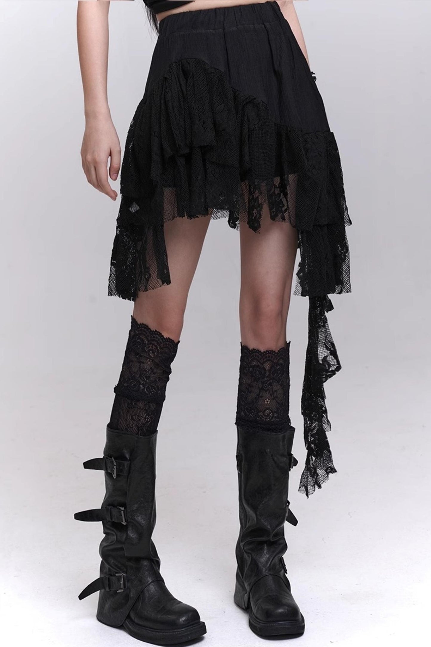 Summer Lace Halter Skirt