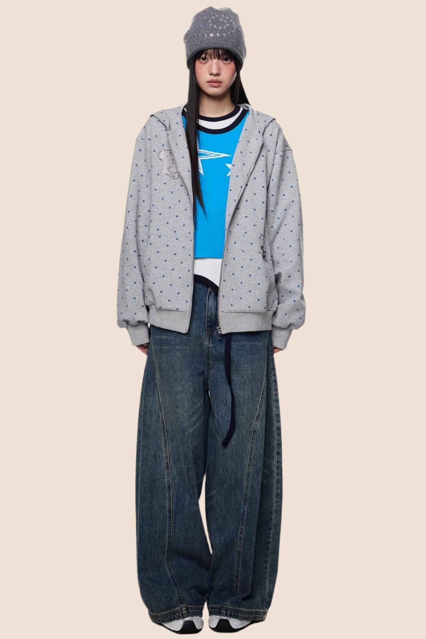 American Embroidered Cardigan