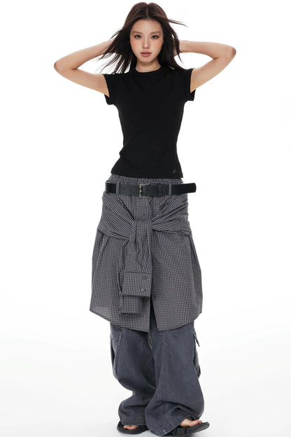 Knitted Slim Base Shirt