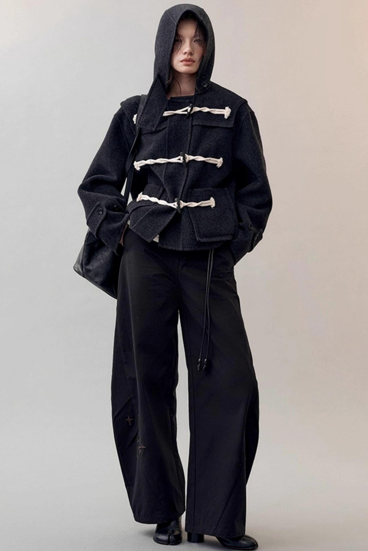 Star Bird Embellished Loose Pants