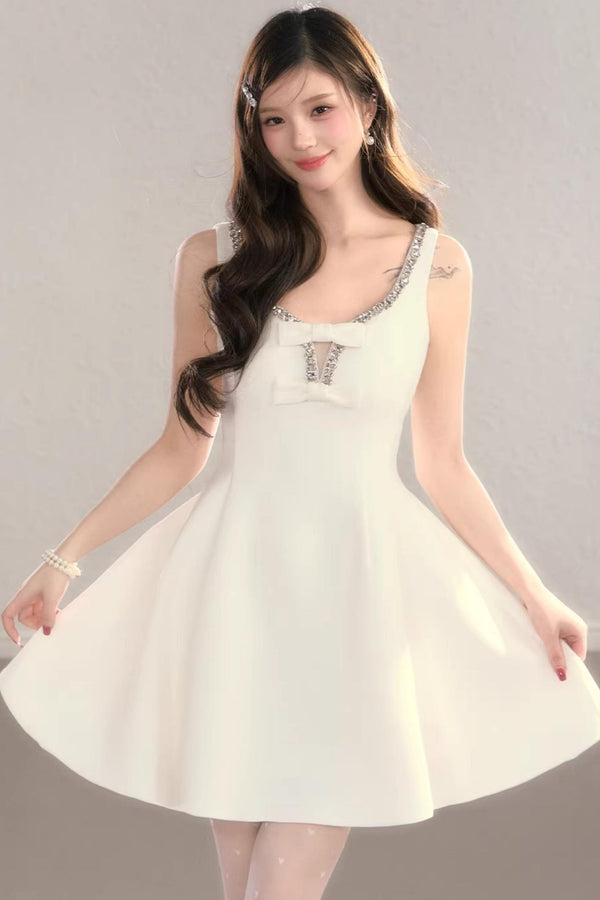 Diamond Bowknot Dress