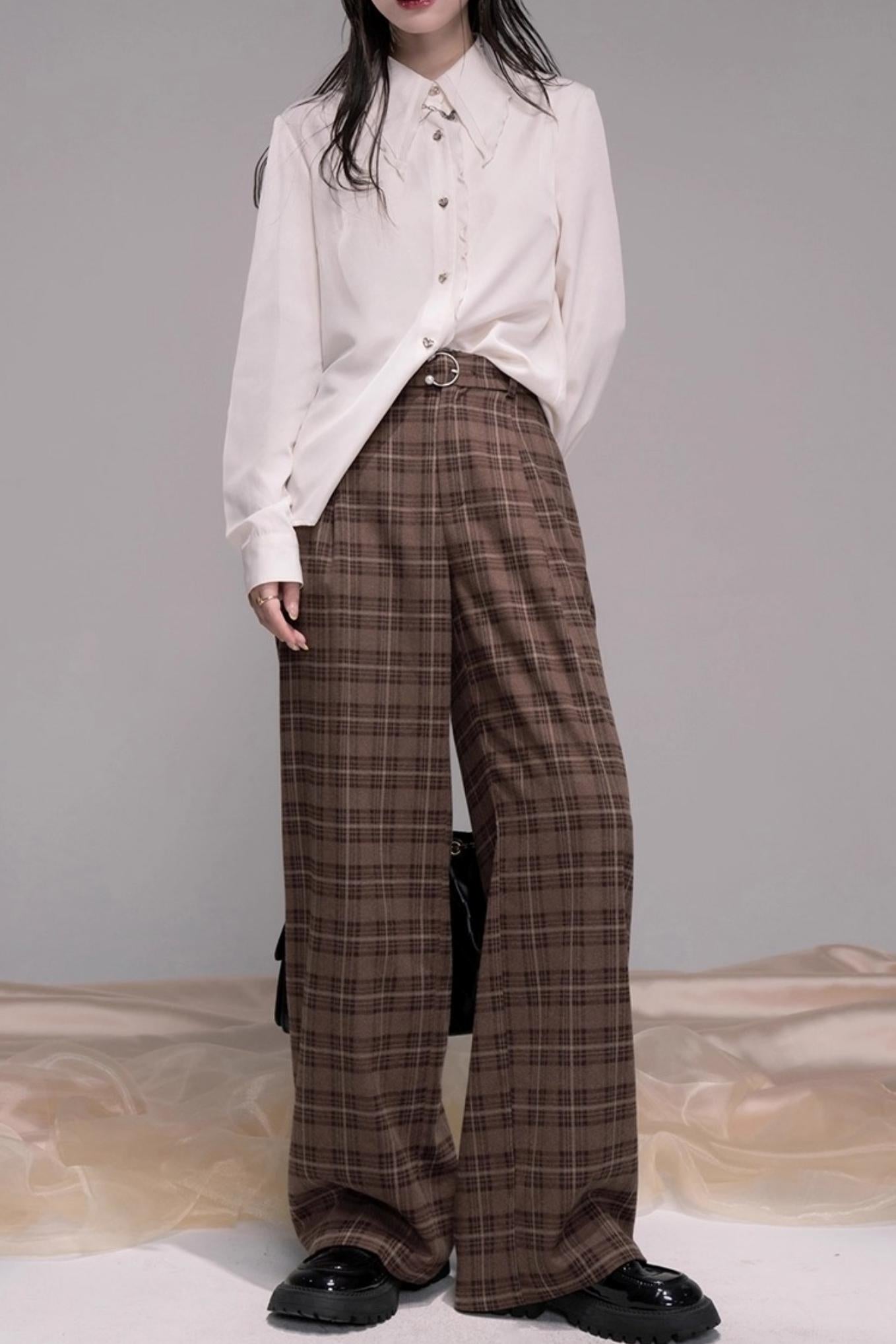 Sweet Lace Collar Lapel Shirt