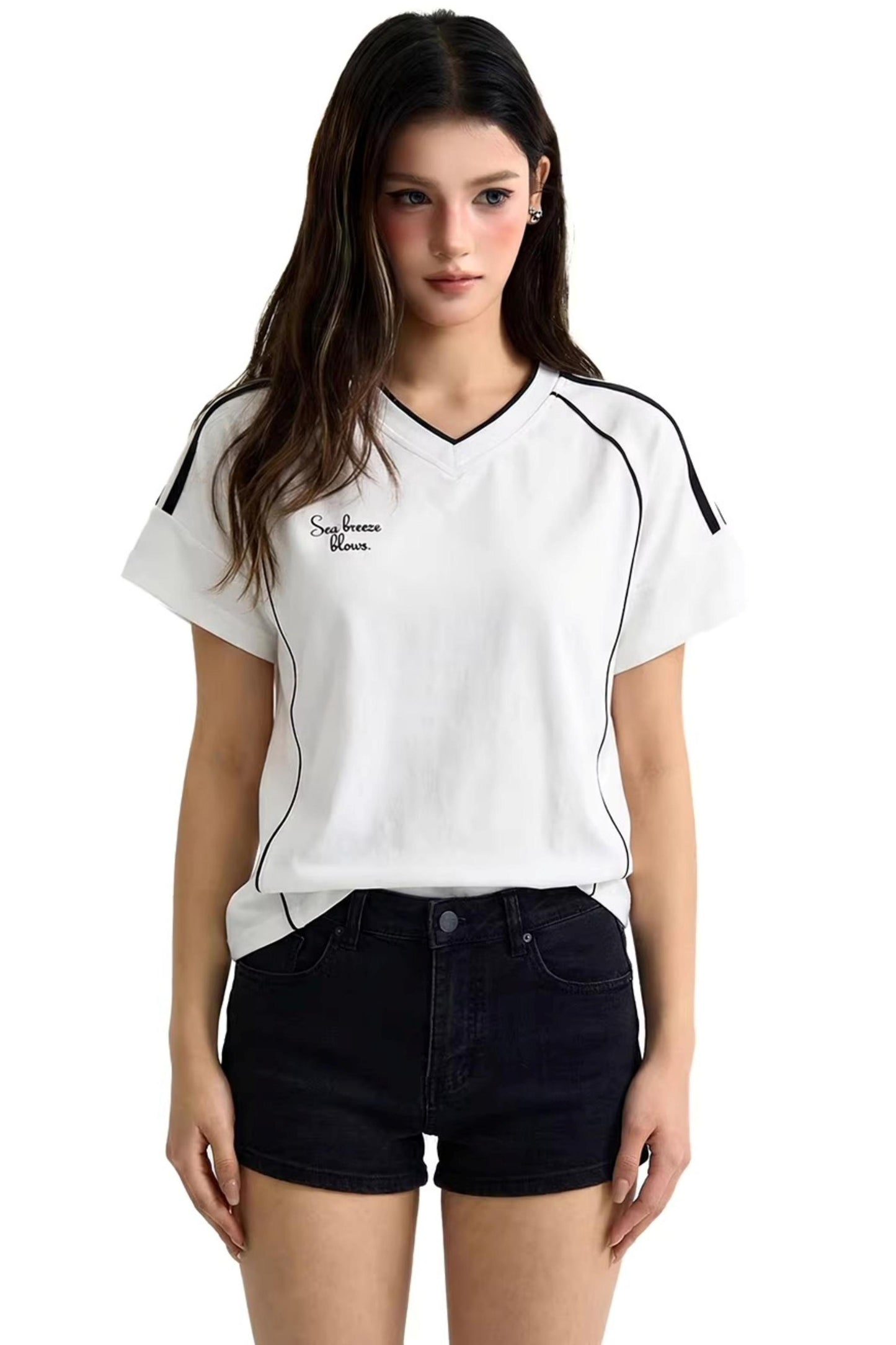 Haut de sport américain noir