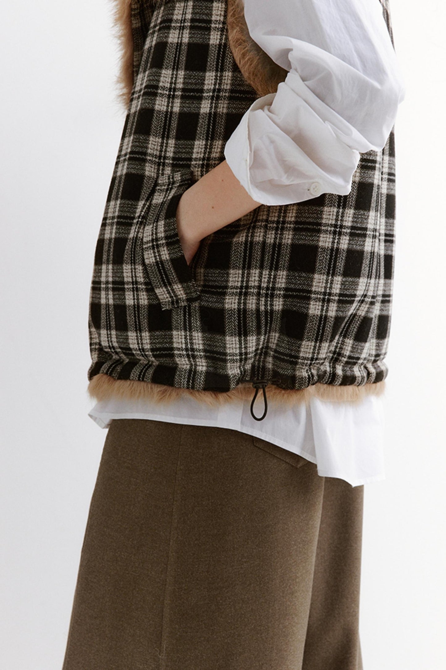 Warm Wool Fleece Vest