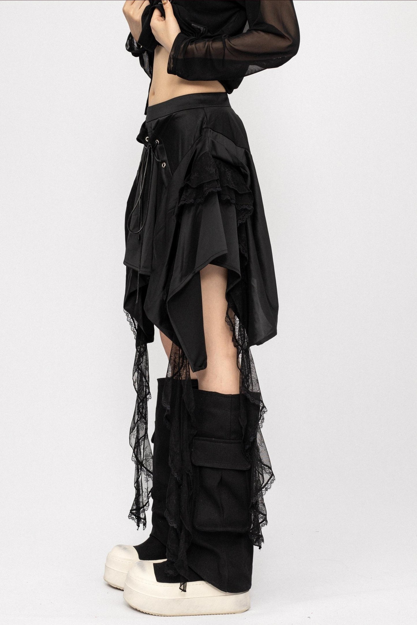 Retro Spice Girl A-Line Skirt