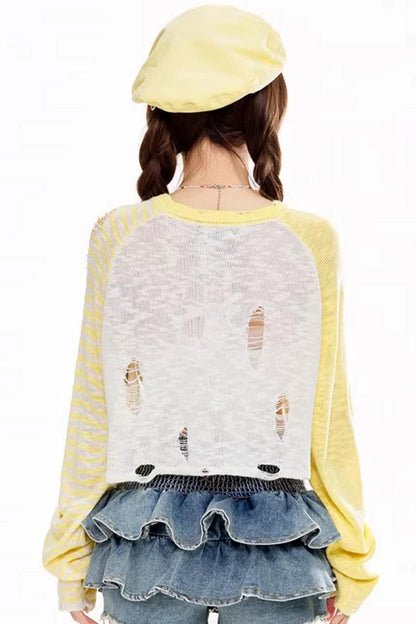 Sweet Knit Striped Top