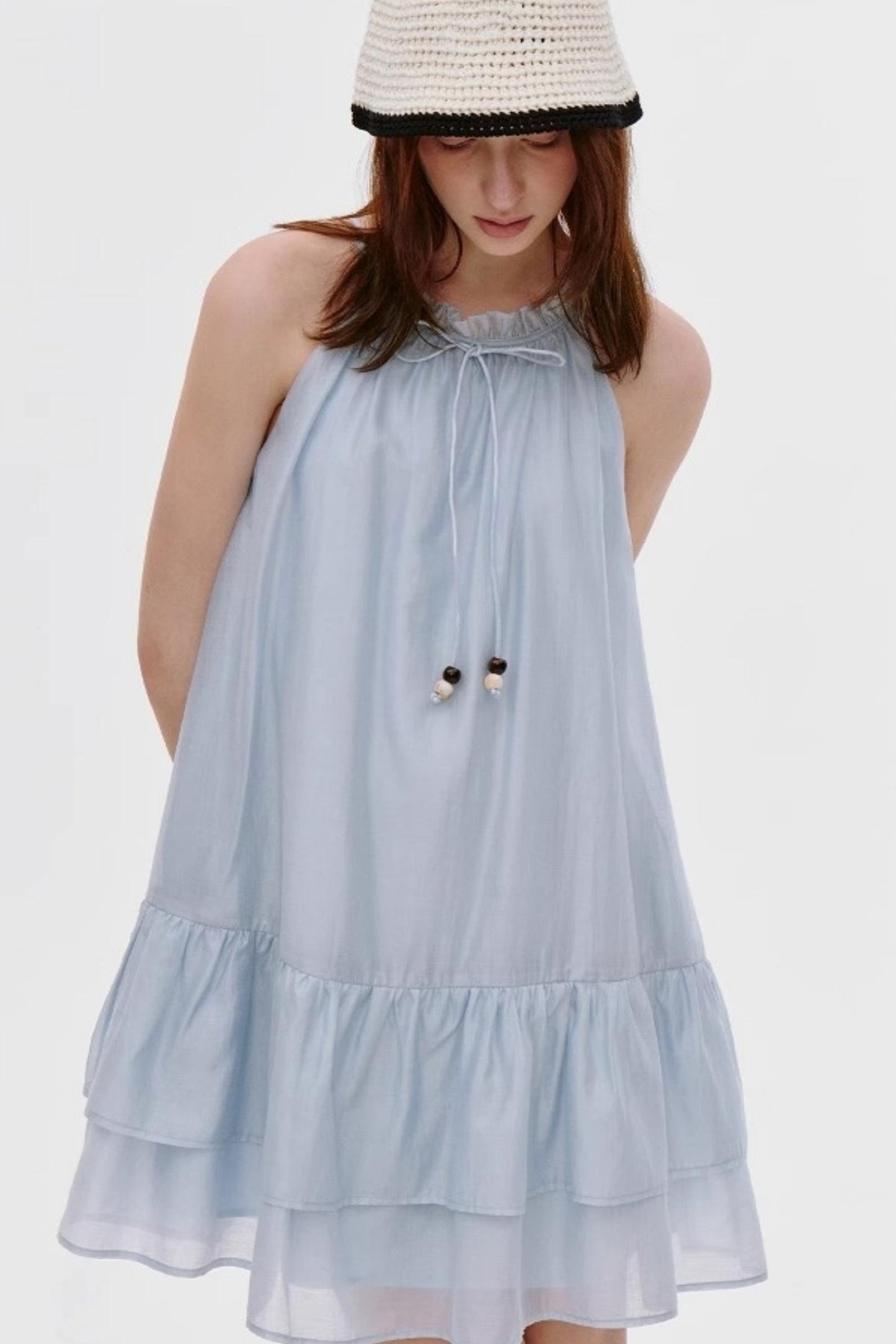 Breeze Beaded Strapless Dress