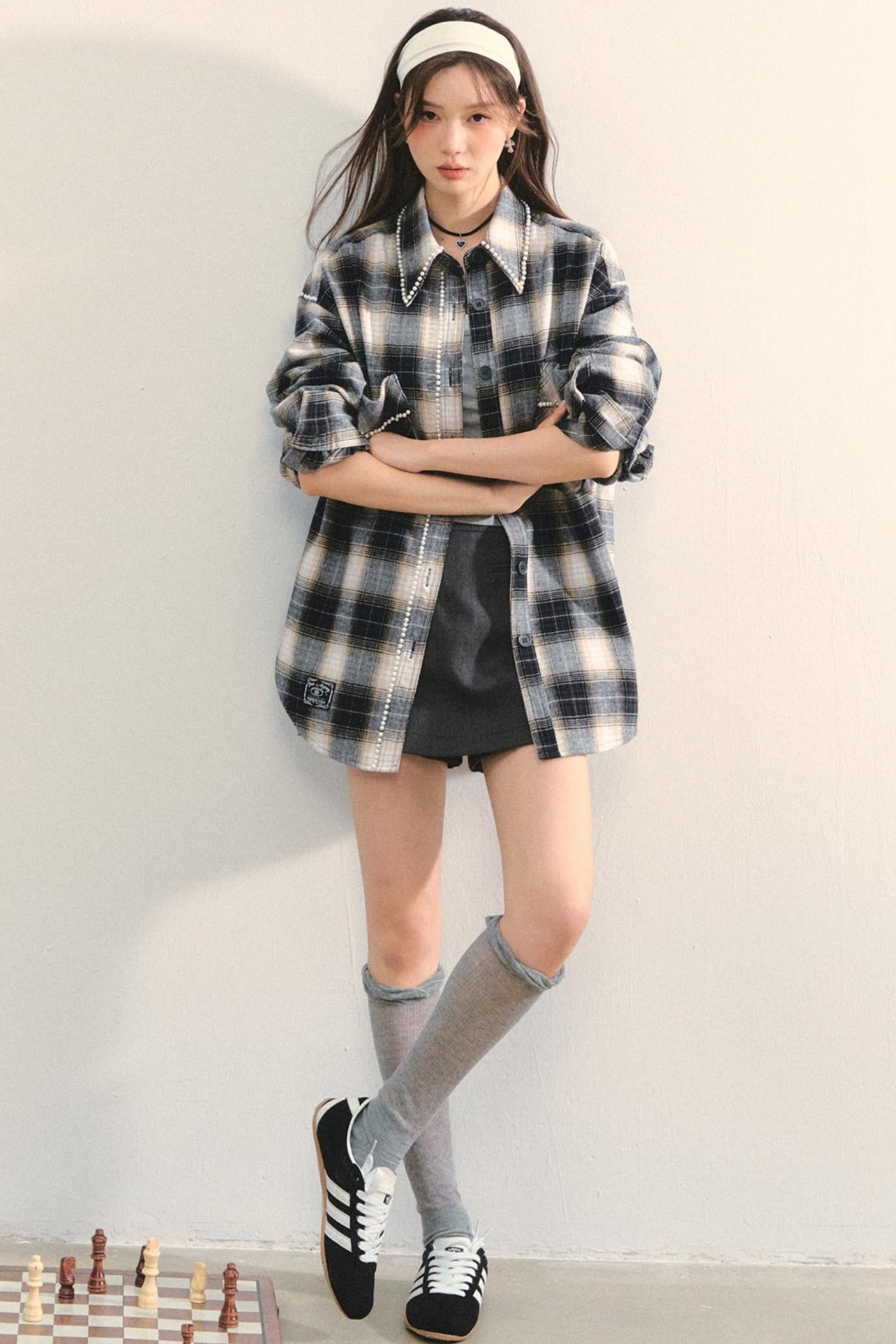 Pearl Plaid Shirt
