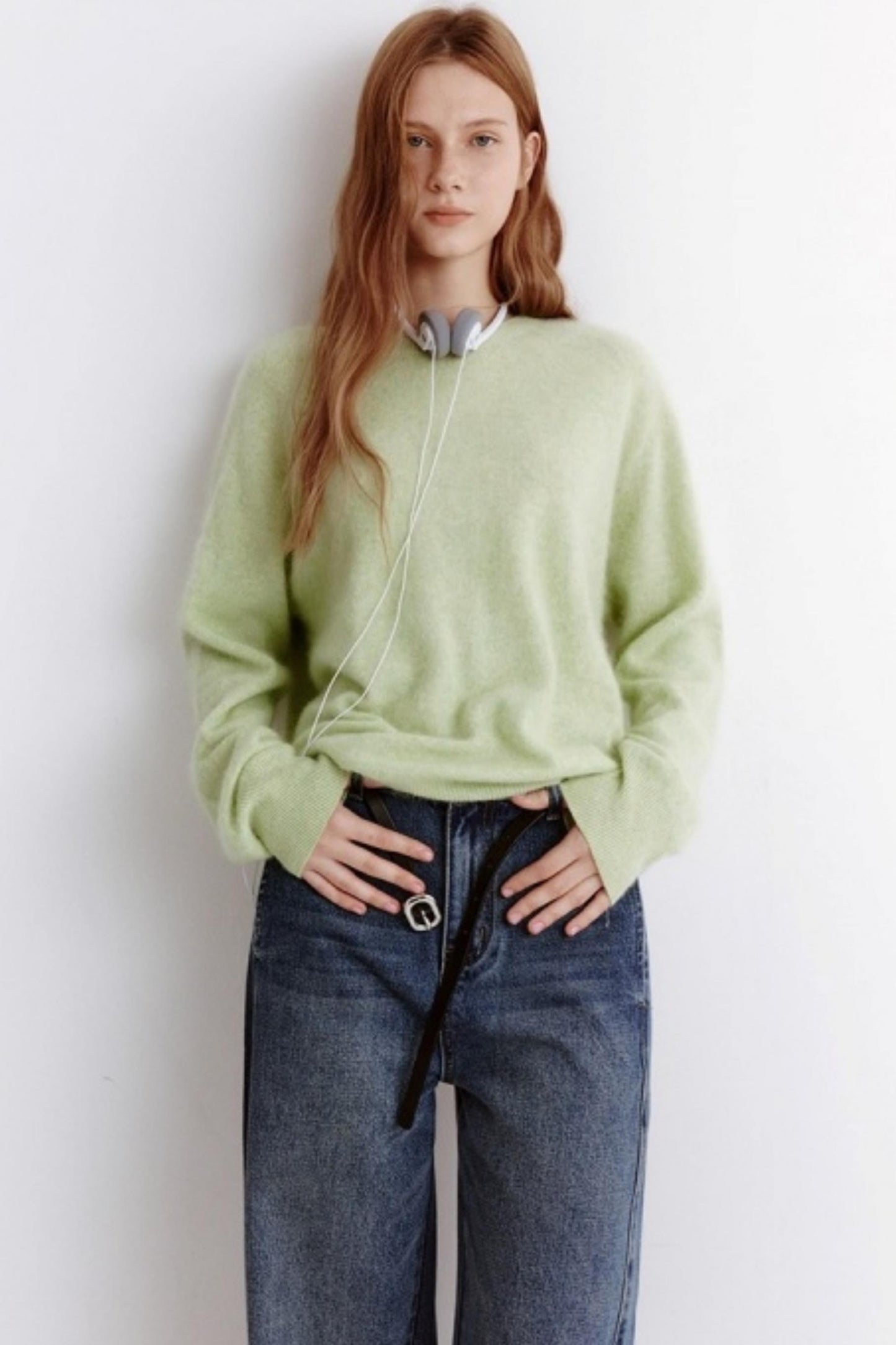Autumn Cashmere Blend Wool Sweater