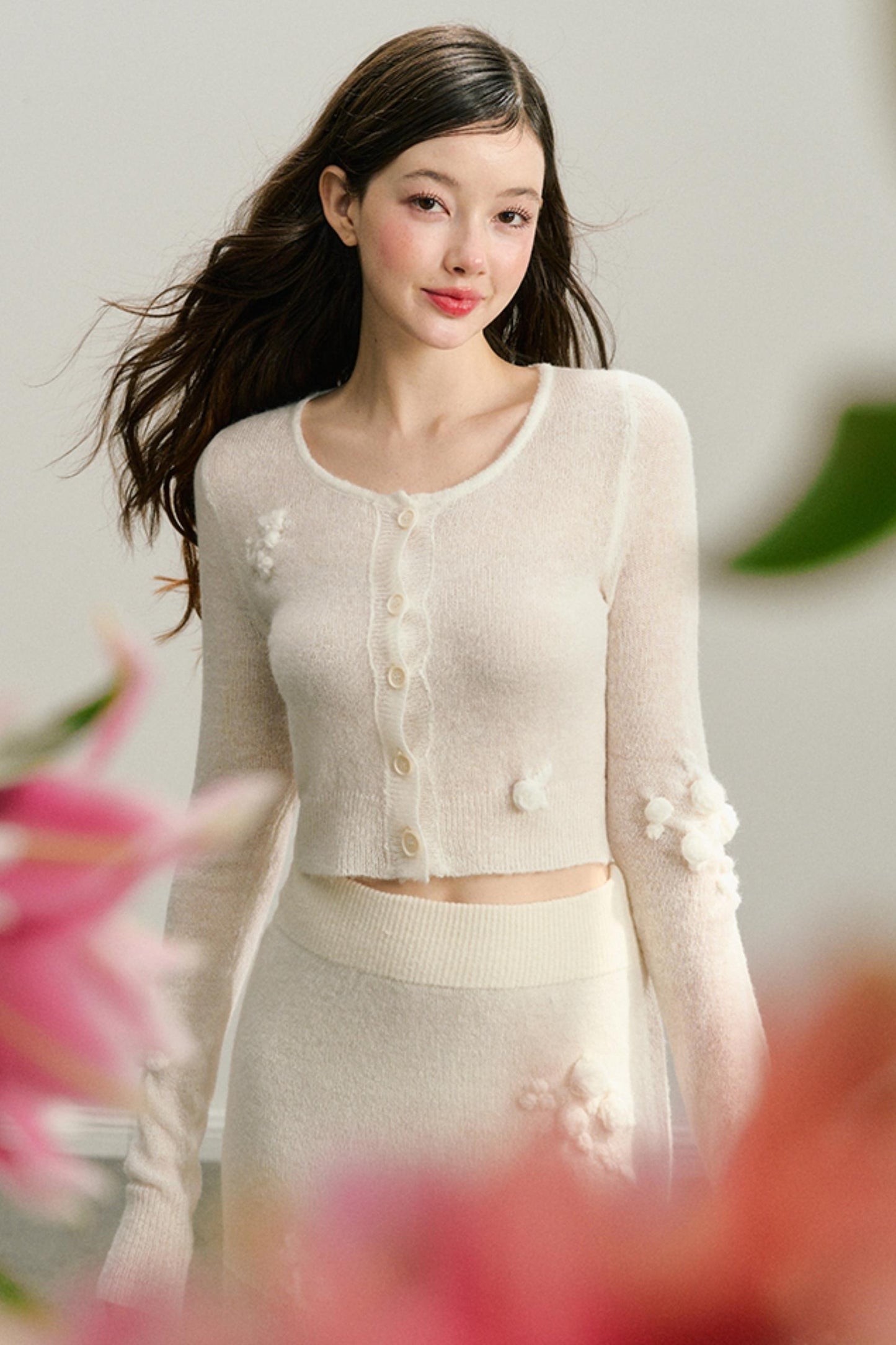 Romantic Namesake Crochet Mohair Set-Up