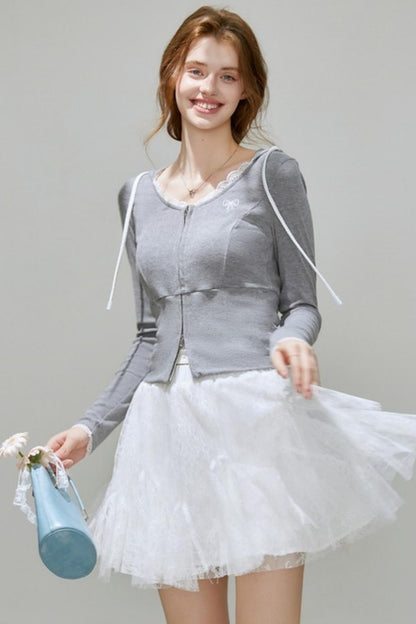 Slimming Autumn Cardigan Set-Up