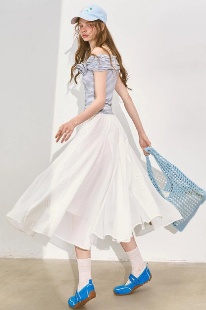 Fairy Floral A-Line Skirt