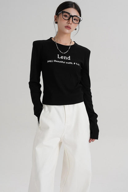 Crewneck Cotton Shirt