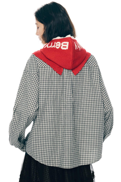 Red Knitted Woolen Hat