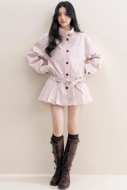 Geek Chic Lace Trench Coat