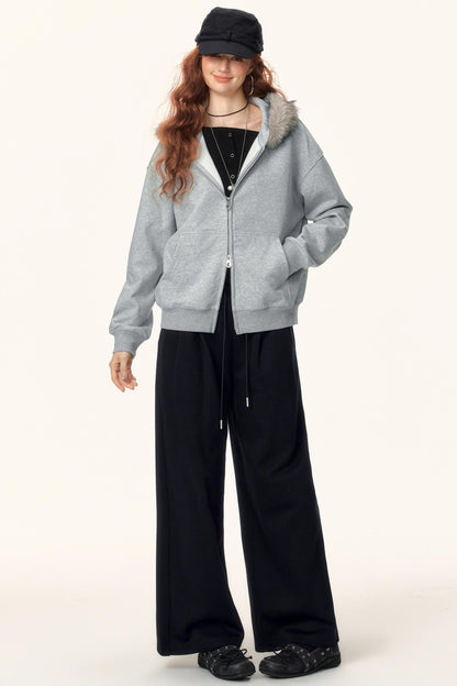 Elastic Knit Winter Pants