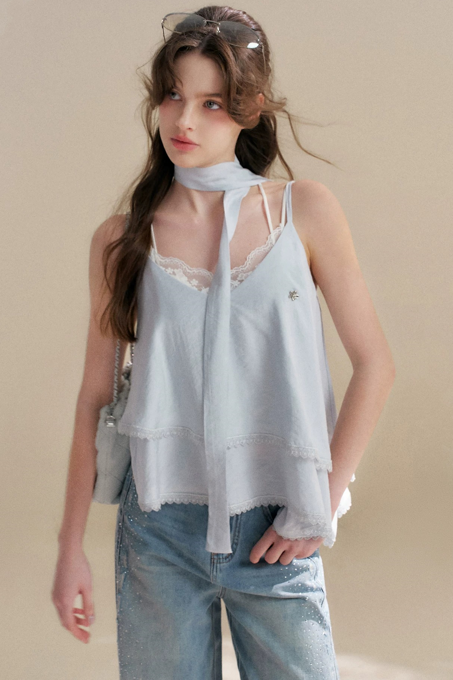 Whispers of the Sea Lace Top Set-Up