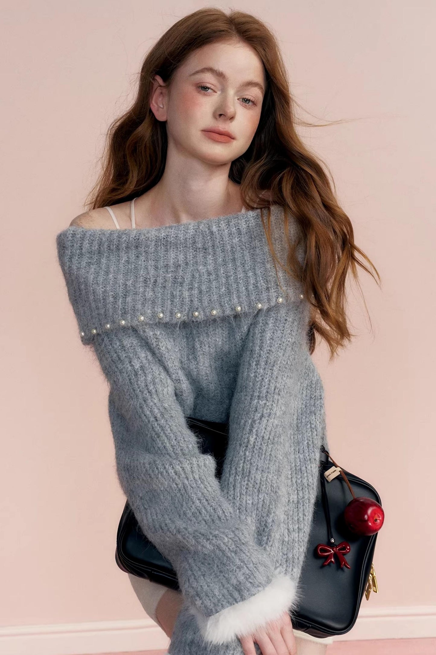 Winter Romance Pearl Sweater