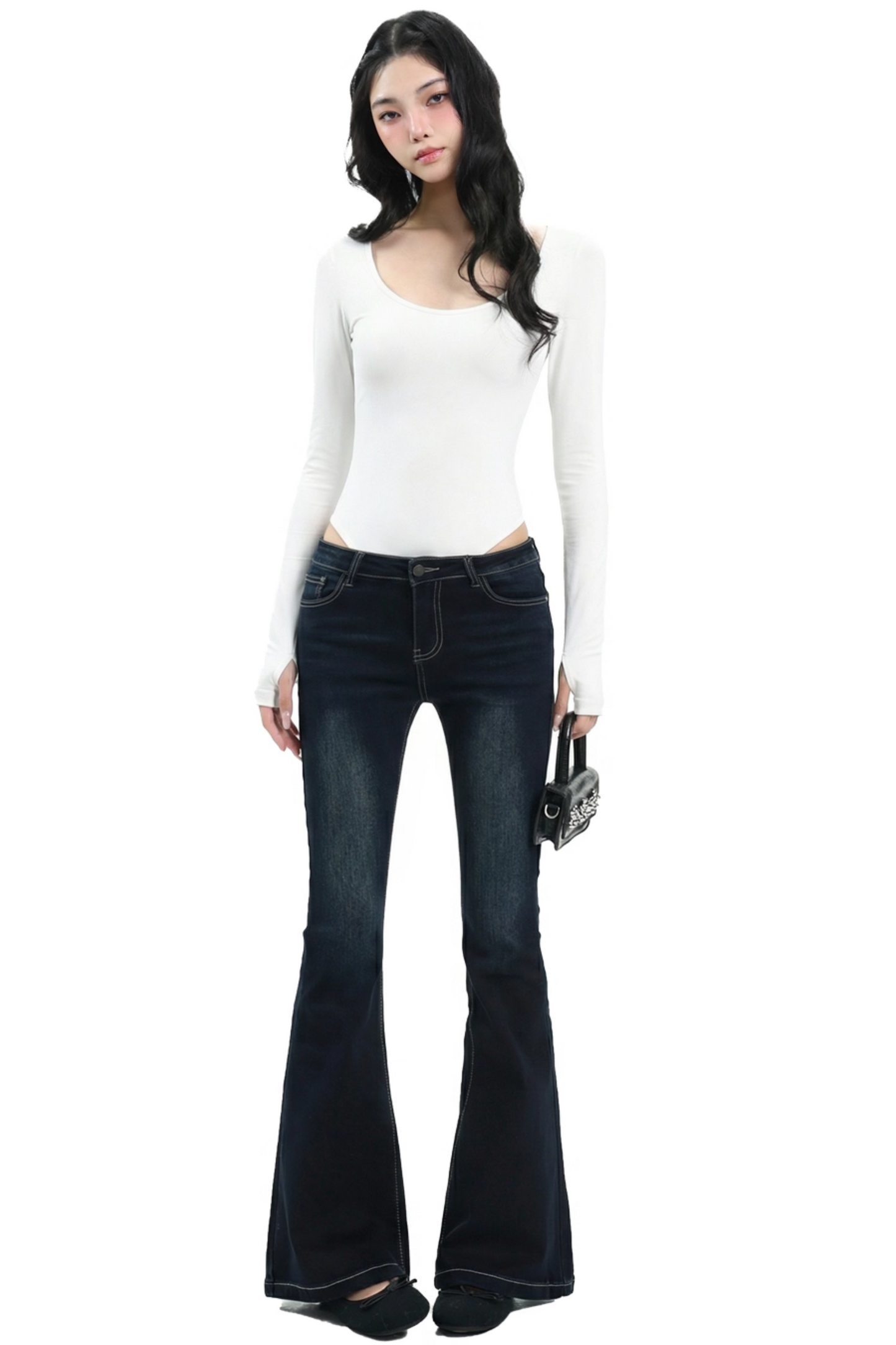 Slim Fit U-Neck Bodysuit