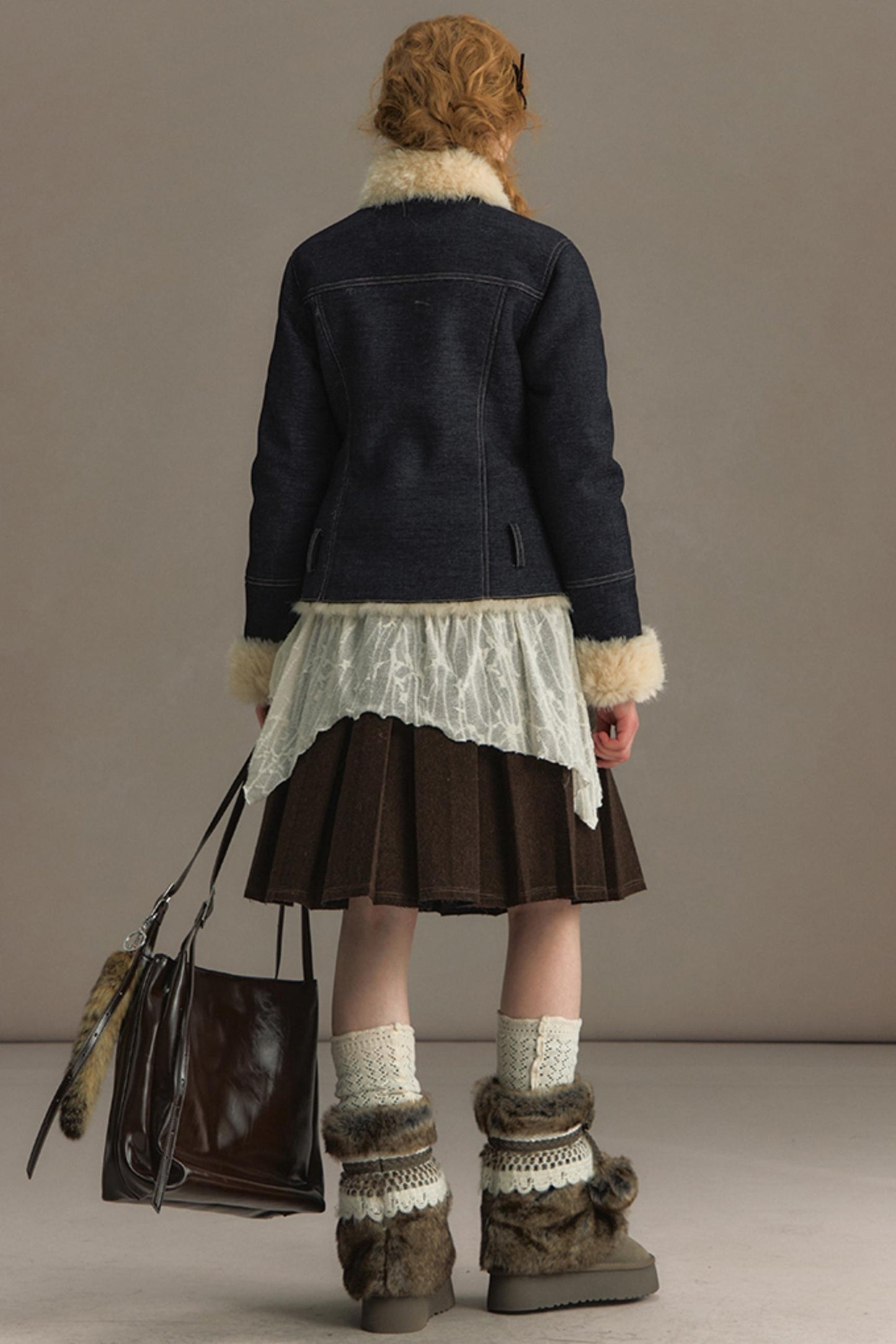 Winter Lace Fleece Jacket