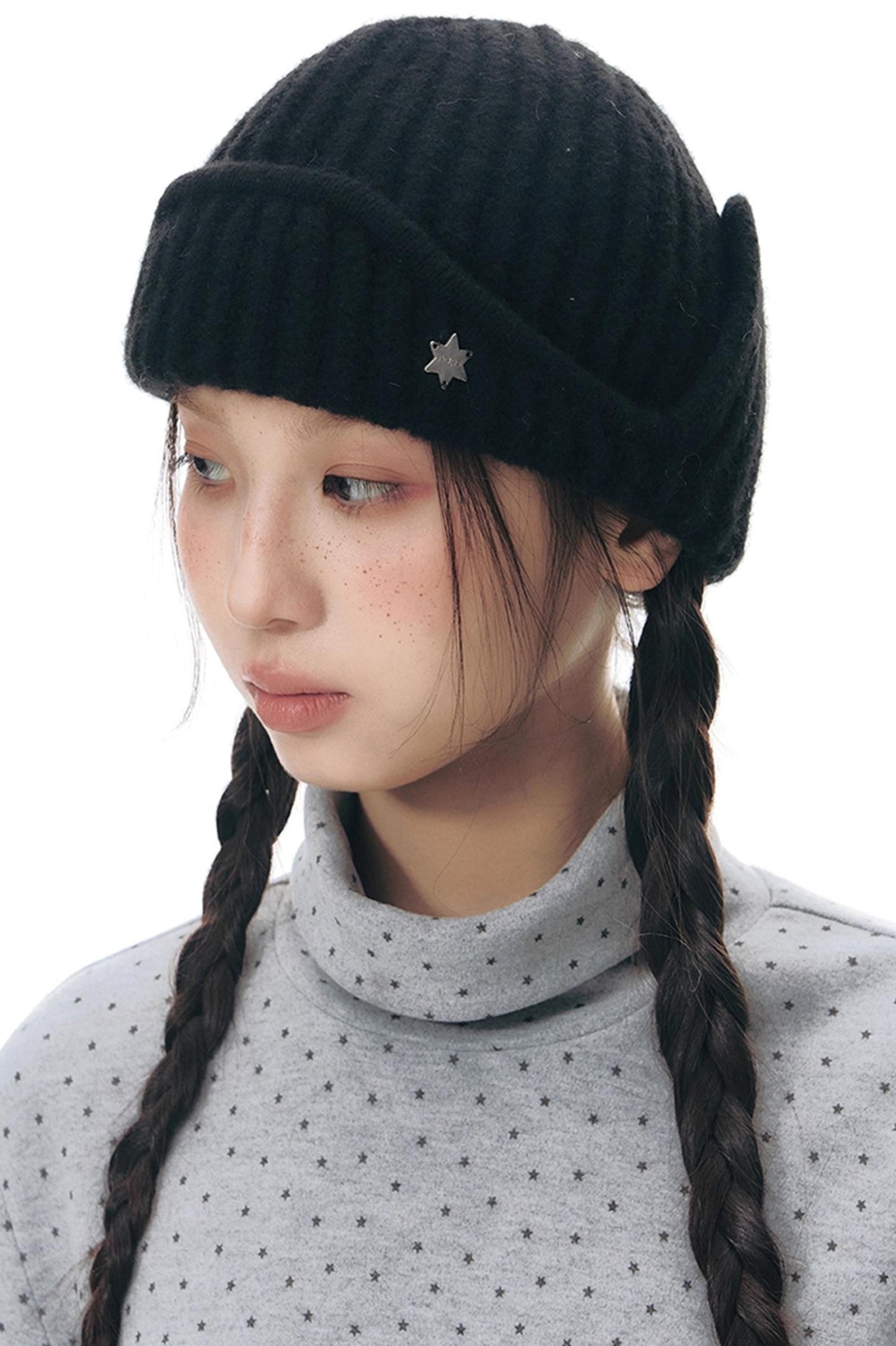 Solid Color Knit Hat