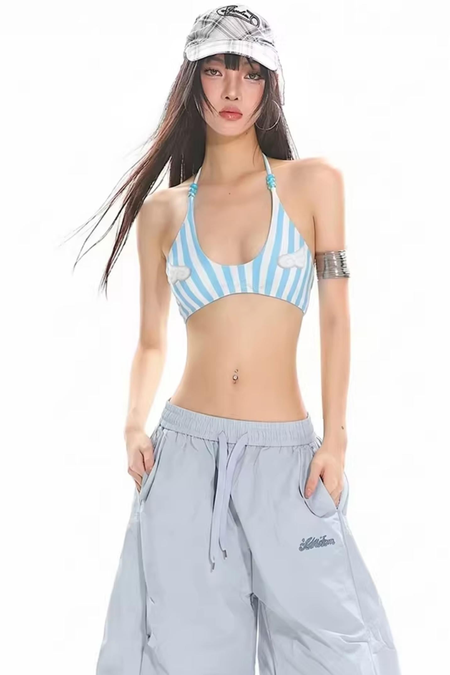 Polka Dot Halter Camisole