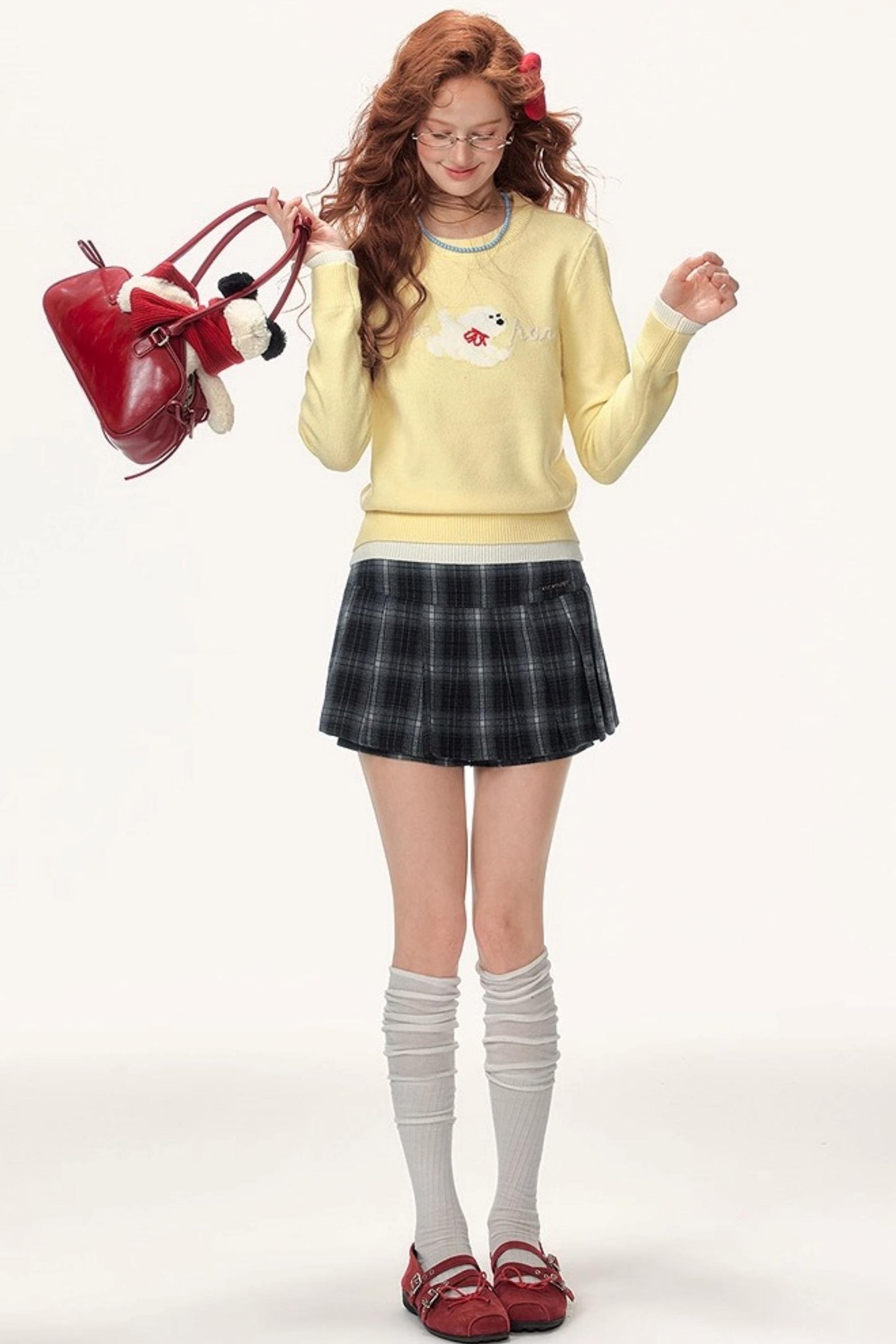 Winter Sweet Knit Sweater Girl