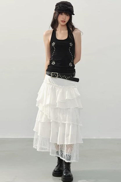 Jupe en dentelle Snow Rebel