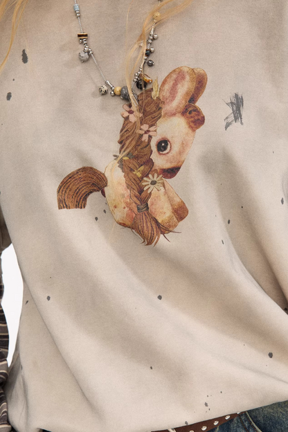 Blooming Soon Spliced Top