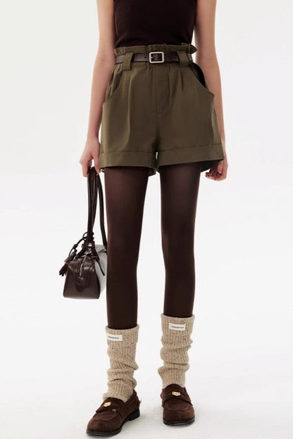 Pleated Vintage Cargo Shorts