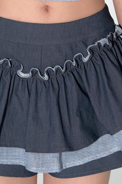 Original Lace Culot Skirt