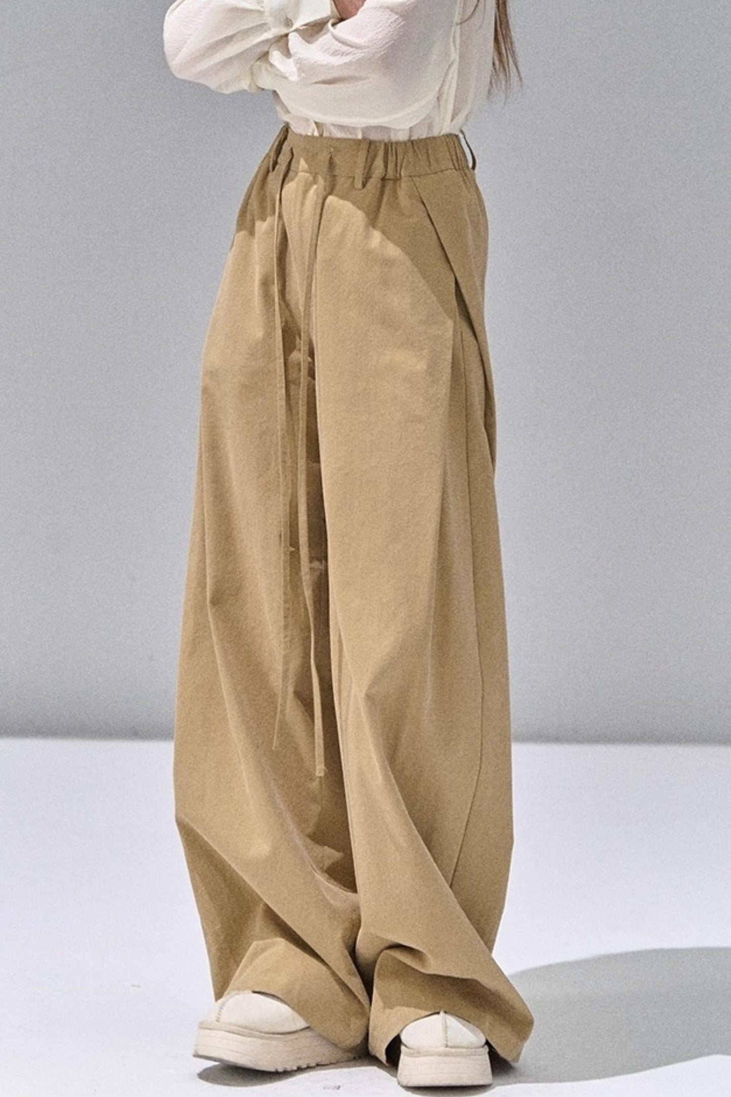 Straight Loose Casual Trousers