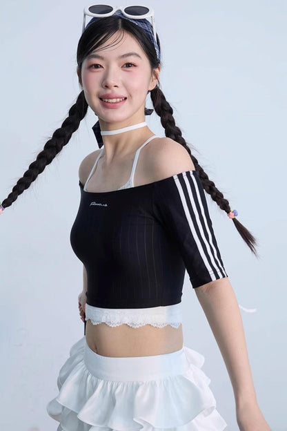 Lace-Back Camisole Bra Top