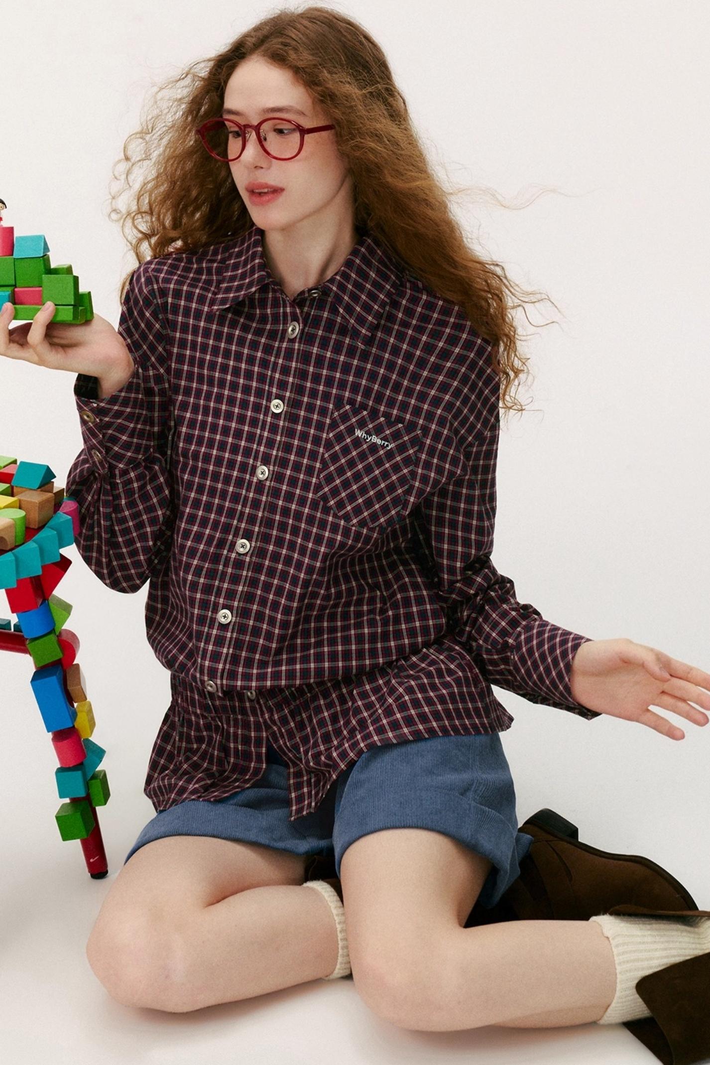 Elasticated Waist Cotton Shirt