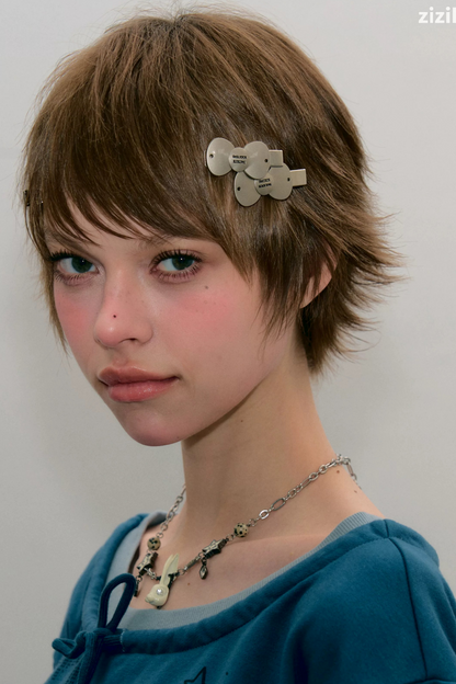 Retro Bowknot Duckbill Clip