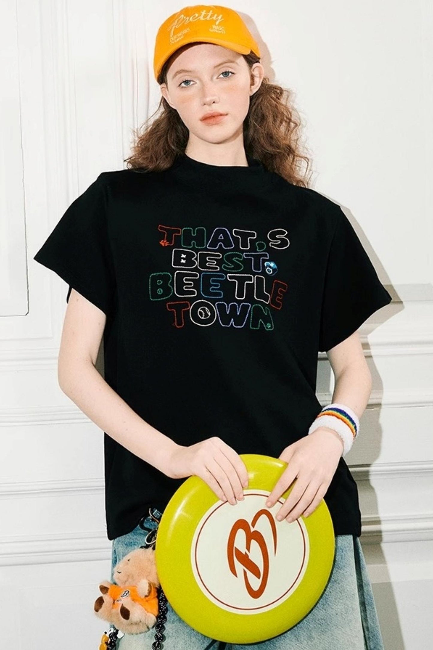 Vibrant High Neck Tee