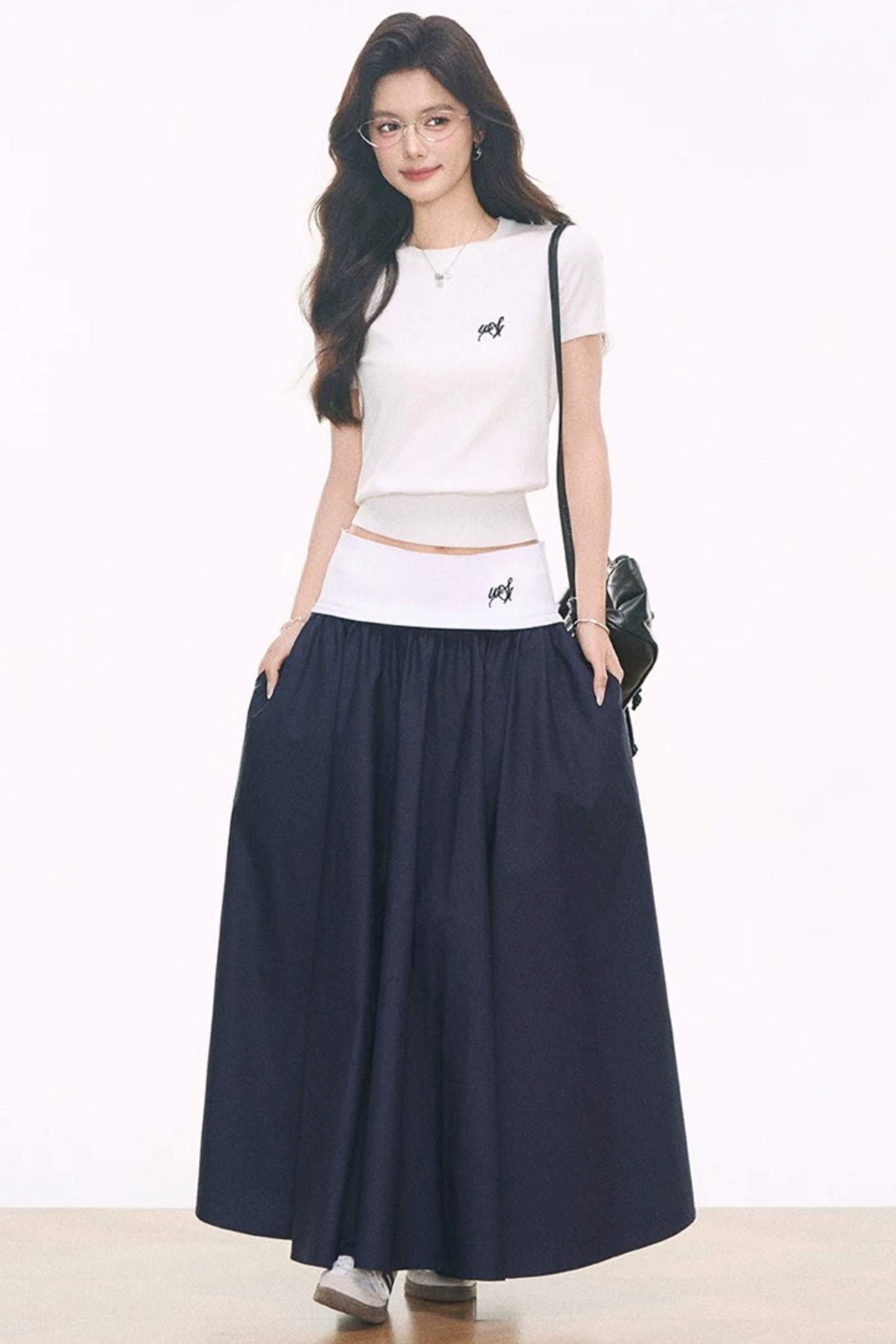 Knitted Ribbed Skirt Set-Up