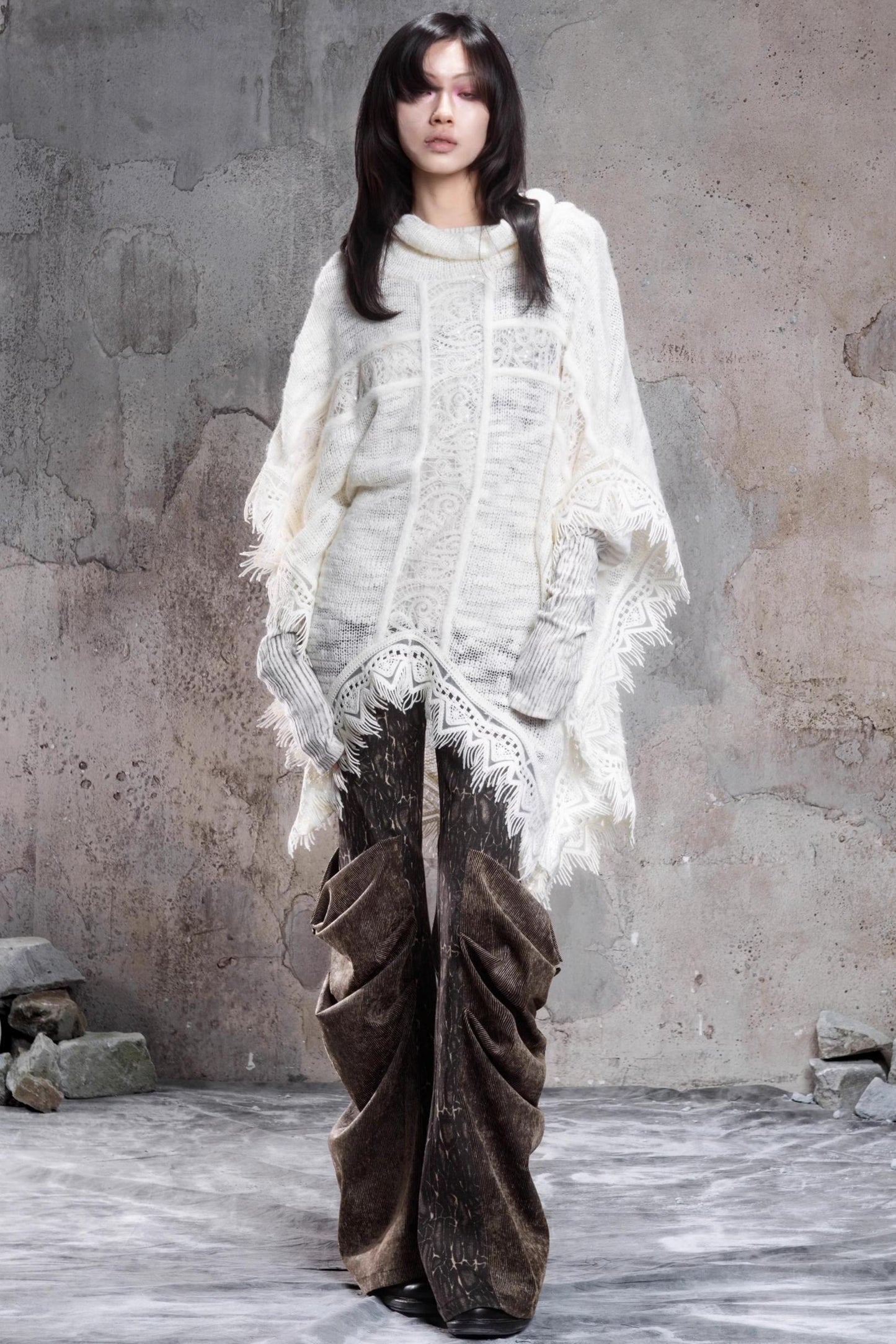 Retro Punk Cross Cloak