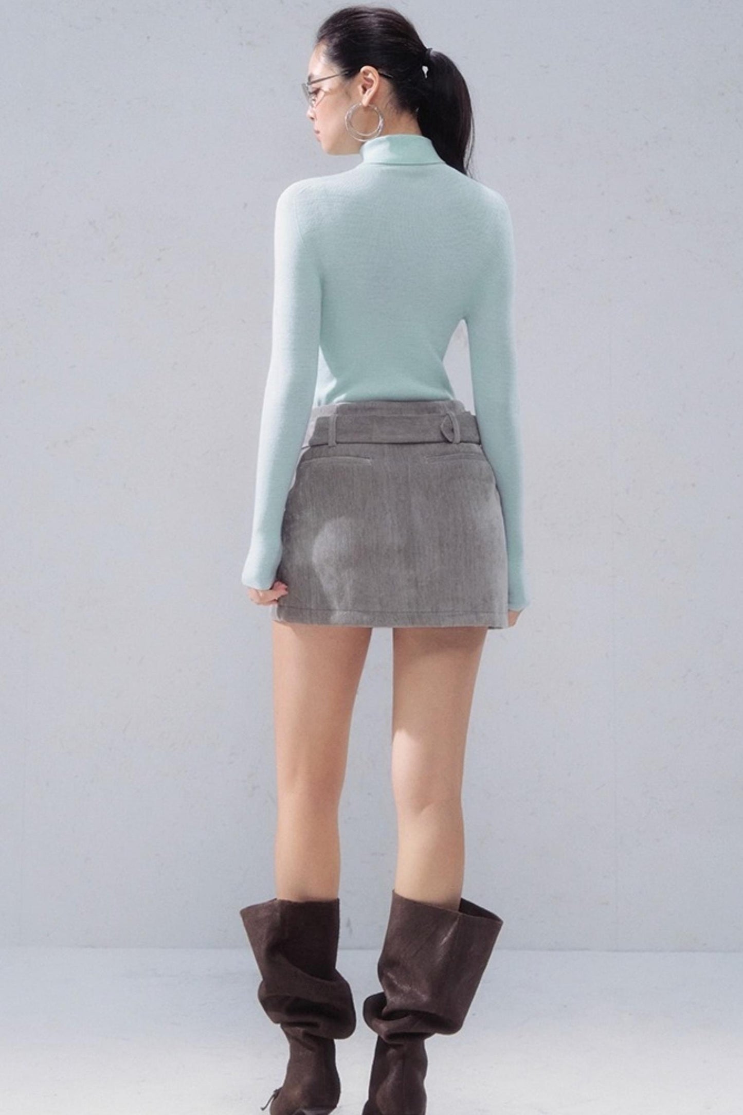 Gentle Respectfulness Wool Knit Top